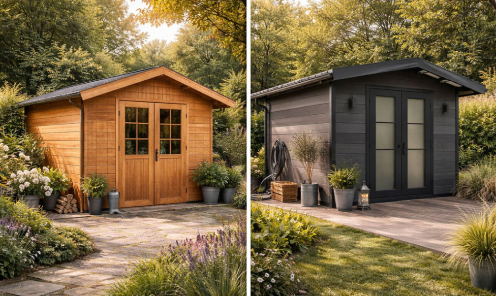 Pourquoi choisir un abri de jardin en composite plutôt qu'en bois?